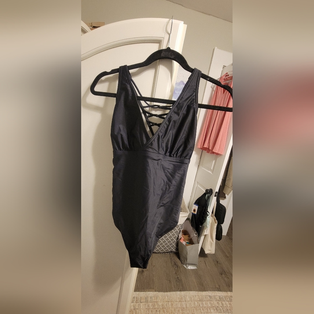 Prana Atalia Strappy Adjustable Back Swimsuit NWT